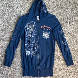 COPY - Ed Hardy Zip Up Sweatshirt